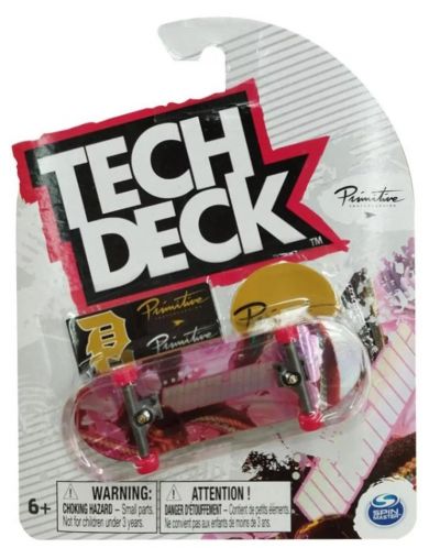 Skateboard για δάχτυλα Tech Deck - Primitive, ροζ - 1