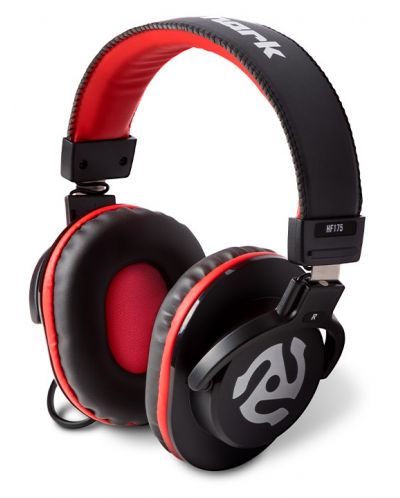 Ακουστικά Numark - HF175, DJ, μαύρα/κόκκινα - 1