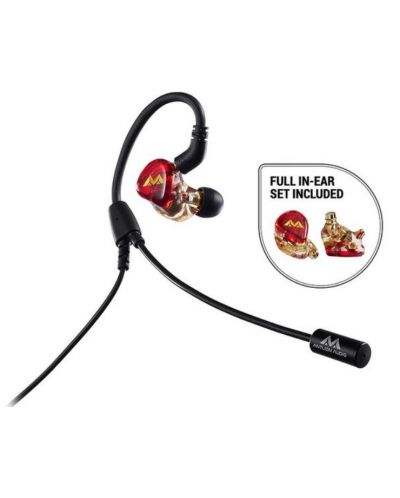 Ακουστικά με μικρόφωνο Antlion Audio - Kimura Solo, μαύρο/κόκκινο - 2