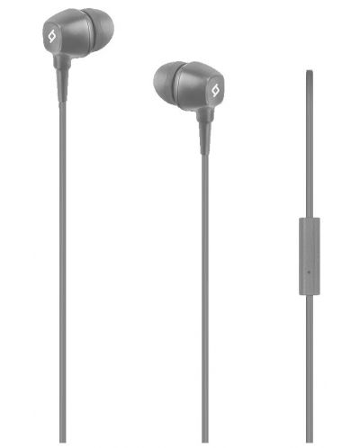 Ακουστικά με μικρόφωνο ttec - Pop In-Ear Headphones, γκρι - 1