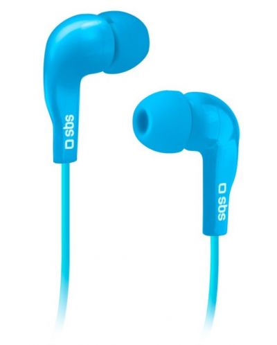 Ακουστικά με μικρόφωνο SBS - Mix 10, μπλε - 1