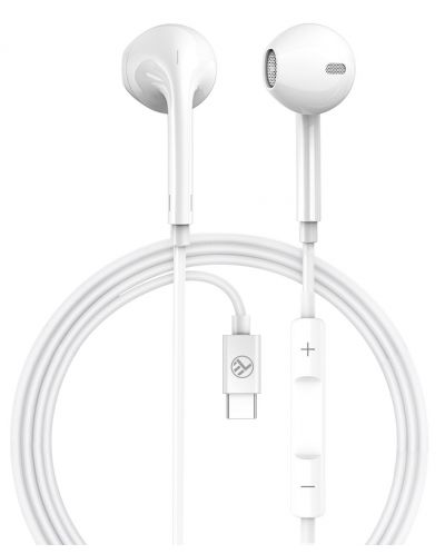 Ακουστικά με μικρόφωνο Tellur - Urbs, λευκά - 2