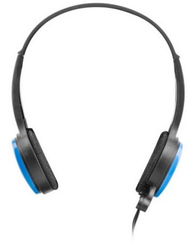 Ακουστικά με μικρόφωνο uGo - USL-1221, μαύρο/μπλε - 5