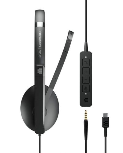 Ακουστικά με μικρόφωνο EPOS - Sennheiser ADAPT 165, USB-C, μαύρο - 5