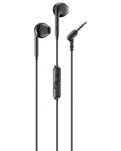 Ακουστικά με μικρόφωνο Cellularline - Altec Lansing 3.5 mm, μαύρο - 1