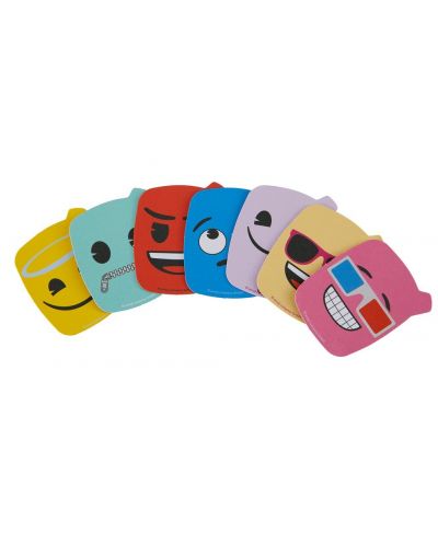 Παιδικά ακουστικά Emoji - Flip n Switch, πολύχρωμα - 5