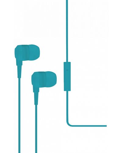 Ακουστικά με μικρόφωνο ttec - J10, τουρκουάζ - 1