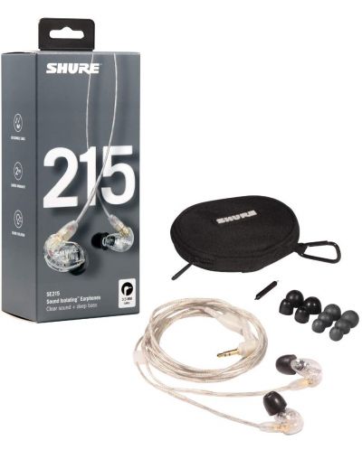 Ακουστικά Shure - SE215 Pro, διαφανή - 4