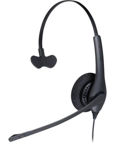 Ακουστικά με μικρόφωνο  Jabra - BIZ 1500 Mono QD, μαύρα - 1