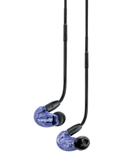 Ακουστικά με μικρόφωνο Shure - SE215 Special Edition UNI, μωβ - 3