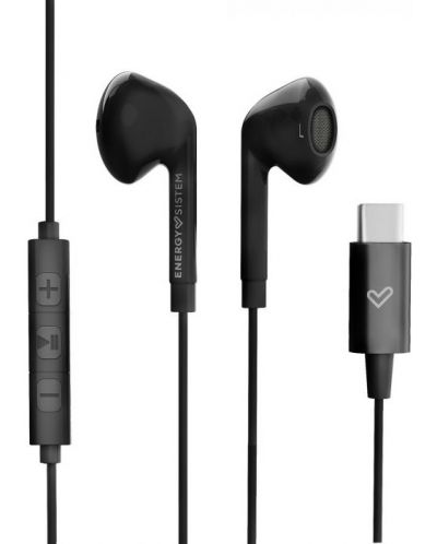Ακουστικά με μικρόφωνο Energy System - Smart 2, μαύρα - 3