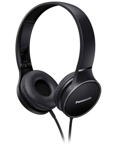 Ακουστικά με μικρόφωνο Panasonic - RP-HF300ME-K, μαύρα - 1
