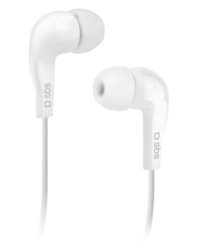 Ακουστικά με μικρόφωνο SBS - Mix 10, λευκό - 1