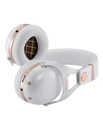 Ακουστικά VOX - VH Q1, ασύρματα, λευκό/χρυσό - 2