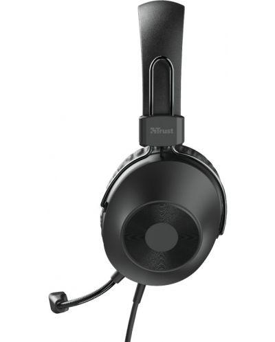 Ακουστικά με μικρόφωνο Trust  - Ozo USB, μαύρα - 4