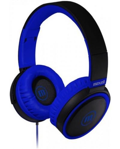 Ακουστικά με μικρόφωνο Maxell - B52, μπλε/μαύρα - 1
