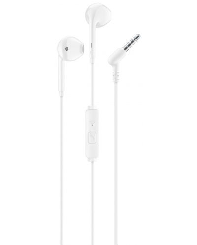 Ακουστικά με μικρόφωνο Cellularline - Altec Lansing 3.5 mm, λευκό - 1