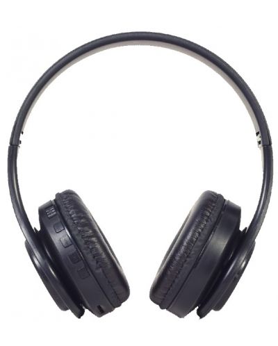 Ασύρματα ακουστικά με μικρόφωνο Gembird - BHP-LED-01,μαύρο - 4