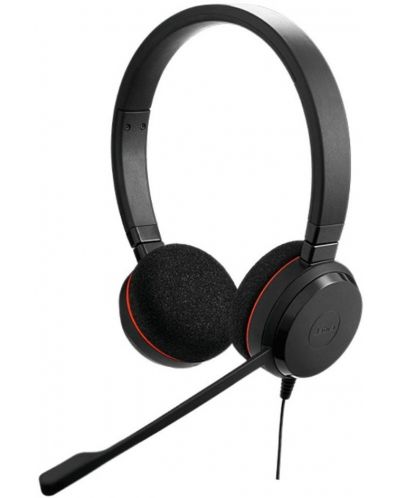 Ακουστικά με μικρόφωνο Jabra - EVOLVE 20 UC Stereo USB-A, μαύρα - 1