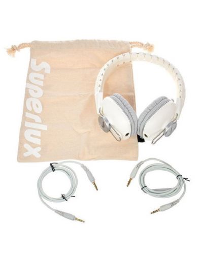 Ακουστικά με μικρόφωνο Superlux - HD581, άσπρα - 6