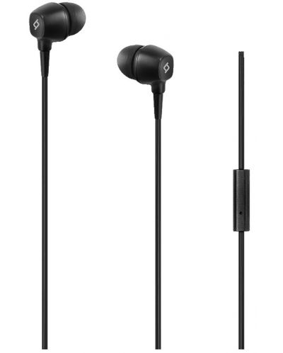 Ακουστικά με μικρόφωνο ttec - Pop In-Ear Headphones, μαύρα - 1