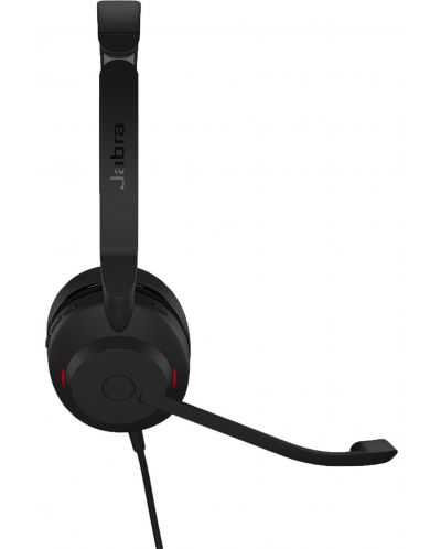 Ακουστικά με μικρόφωνο Jabra - Evolve2 30 UC Stereo USB, μαύρο - 4