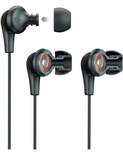 Ακουστικά με μικρόφωνο JLab - JBuds Pro Signature, μαύρα - 6