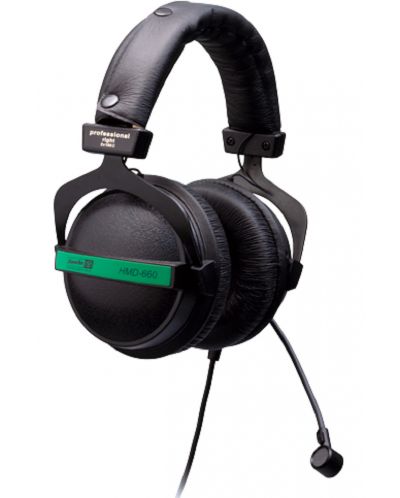 Ακουστικά με μικρόφωνο Superlux - HMD660, μαύρα - 1