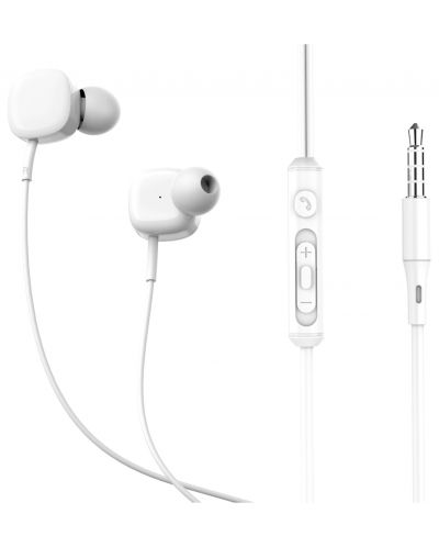 Ακουστικά με μικρόφωνο Tellur - Sigma, λευκό - 2