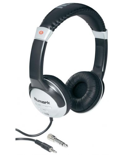Ακουστικά Numark - HF125, DJ, μαύρα/ασημί - 4