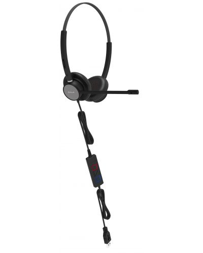 Ακουστικά με μικρόφωνο Tellur - Voice 320, μαύρα - 3
