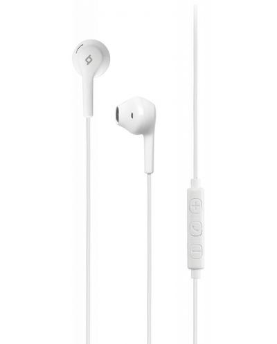 Ακουστικά με μικρόφωνο ttec - RIO In-Ear Headphones, άσπρα - 1