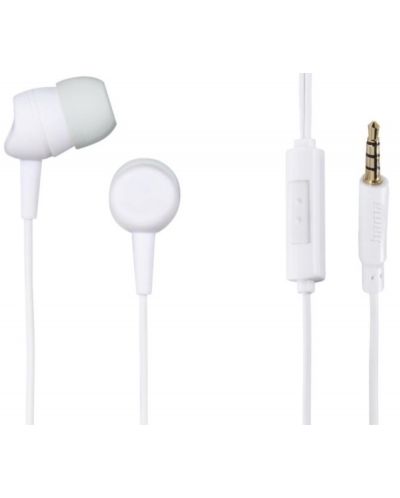 Ακουστικά με μικρόφωνο Hama - Kooky, λευκό - 1
