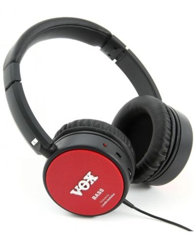 Ακουστικά κιθάρας VOX - amPhones BASS, μαύρο/κόκκινο - 3