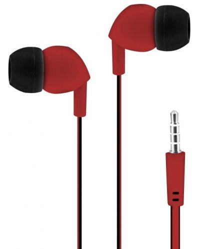 Ακουστικά με μικρόφωνο TNB - Be color, κόκκινα - 2
