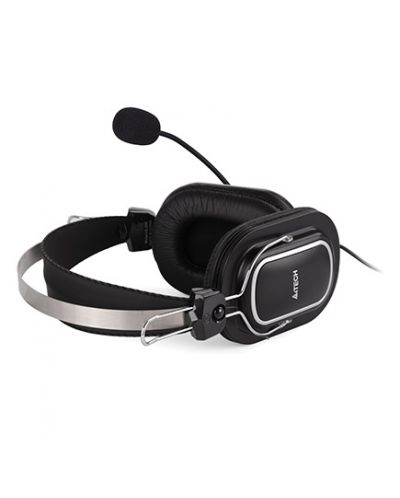 Ακουστικά με μικρόφωνο  A4tech - HS-50, μαύρα - 2