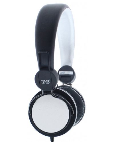 Ακουστικά με μικρόφωνο TNB - Be color, On-ear, άσπρα - 1