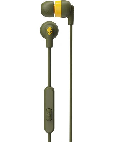 Ακουστικά με μικρόφωνο Skullcandy - INKD + W/MIC 1, moss/olive - 2