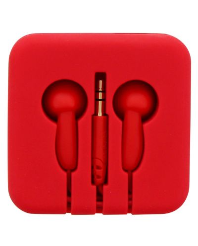 Ακουστικά TNB - Pocket, κουτί σιλικόνης, κόκκινα - 1
