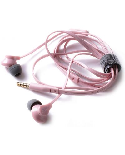 Ακουστικά με μικρόφωνο Boompods - Sportline, ροζ - 4