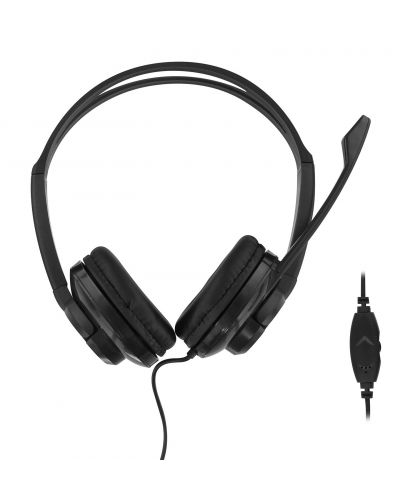 Ακουστικά με μικρόφωνο TNB - HS200, μαύρα - 2