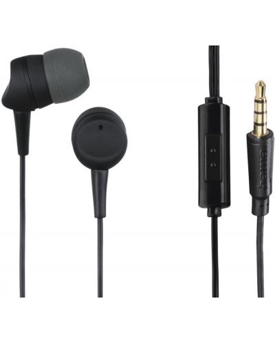 Ακουστικά με μικρόφωνο Hama - Kooky, μαύρο - 1