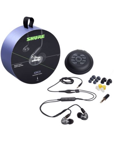 Ακουστικά με μικρόφωνο Shure - Aonic 4, μαύρο - 2