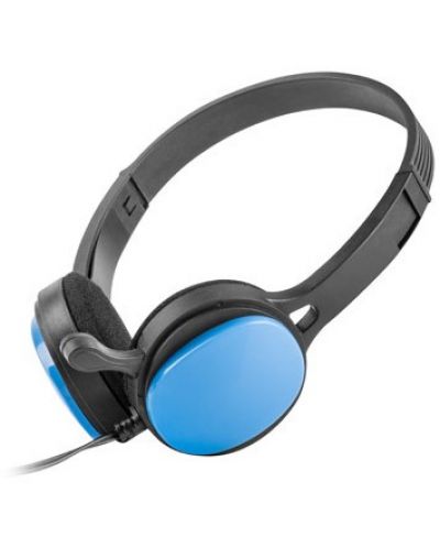 Ακουστικά με μικρόφωνο uGo - USL-1221, μαύρο/μπλε - 2