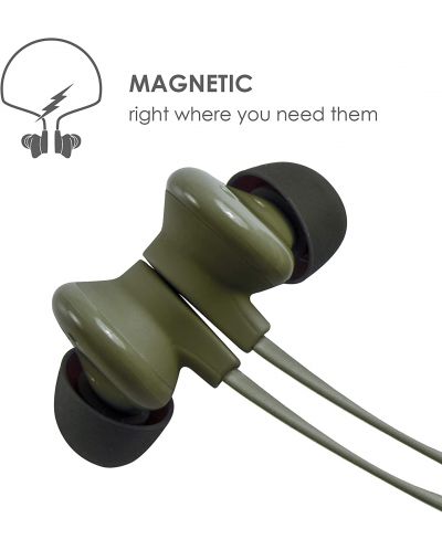 Ακουστικά με μικρόφωνο Boompods - Sportline, πράσινα - 3
