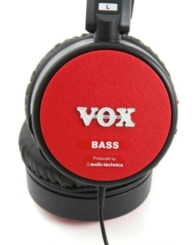Ακουστικά κιθάρας VOX - amPhones BASS, μαύρο/κόκκινο - 4