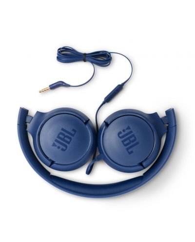 Ακουστικά JBL - T500, μπλε - 4