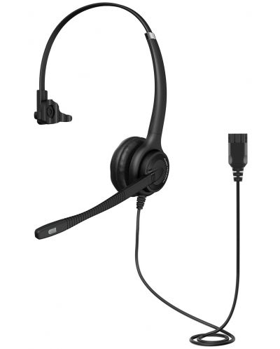 Ακουστικά με μικρόφωνο Axtel - ELITE HDvoice mono NC, μαύρα - 5