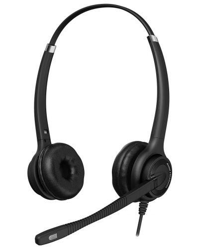 Ακουστικά με μικρόφωνο Axtel - ELITE HDvoice duo NC, μαύρα - 2