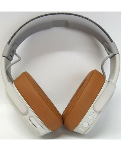 Ακουστικά με μικρόφωνο Skullcandy - Crusher Wireless, gray/tan - 3